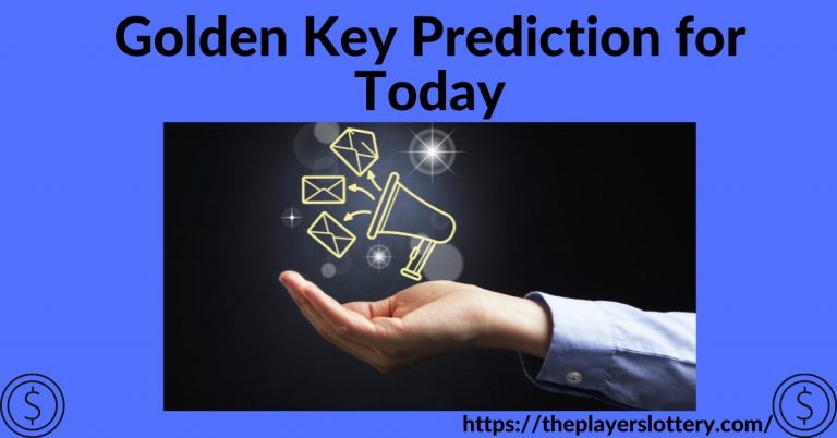 Golden Key Prediction for Today