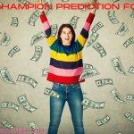 Golden Champion Prediction for Today