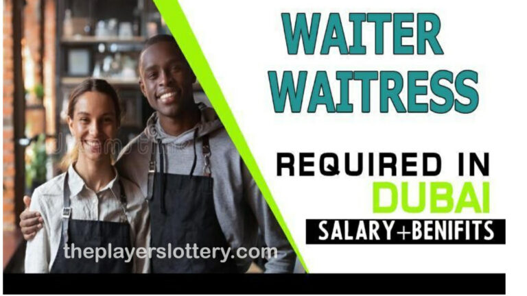Waiter Jobs In Dubai, Abu Dhabi & Sharjah - UAE 2023-24