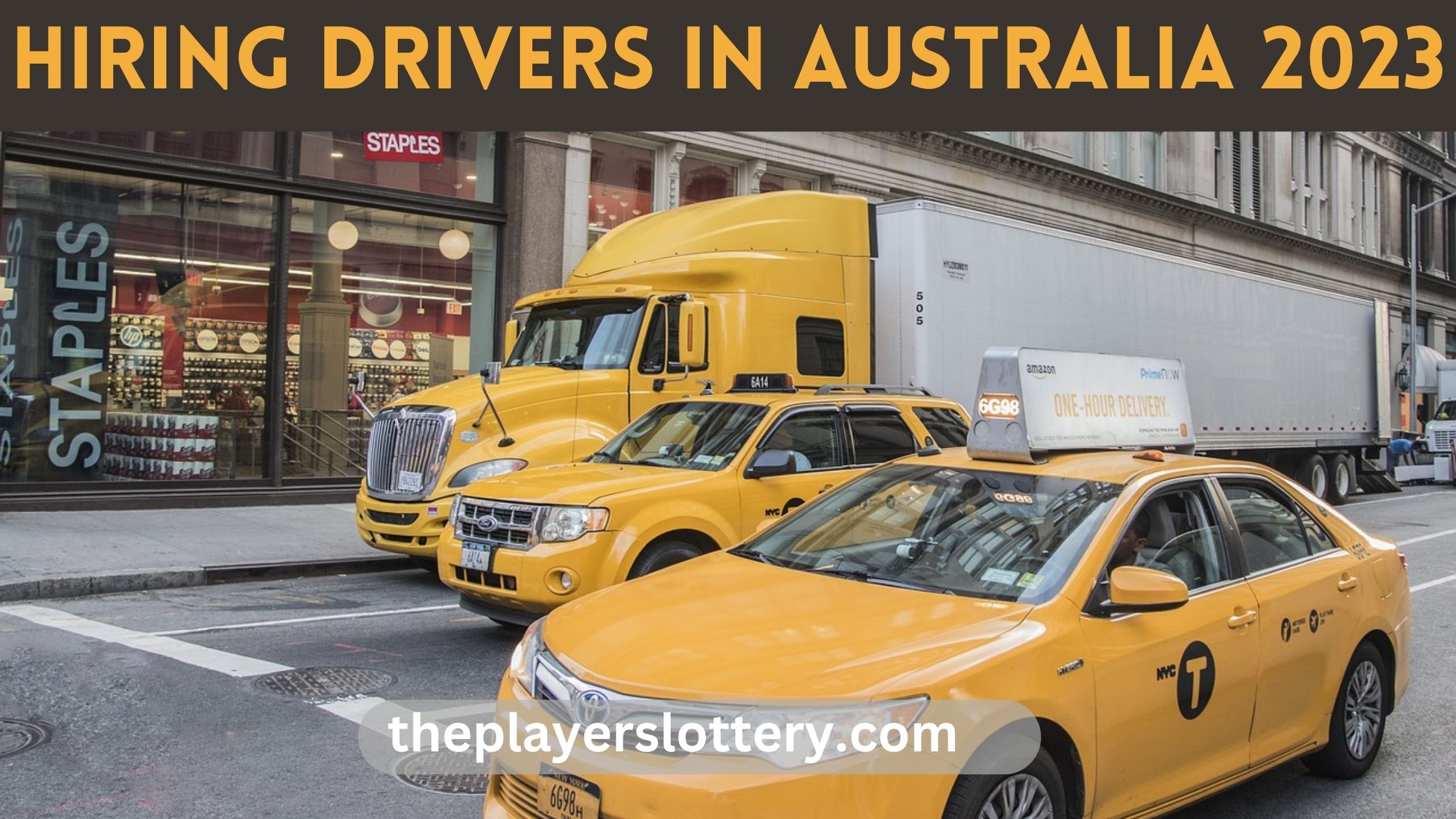 Hiring Drivers in Australia 2023