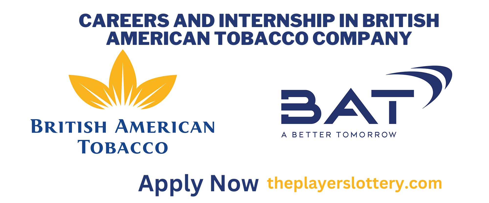 Careers and Internship in British American Tobacco Company